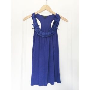 Forever 21 Blue Embellished Tank top S